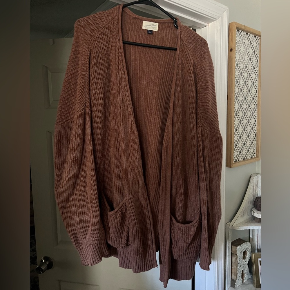 Universal Thread Women's mauve Cardigan